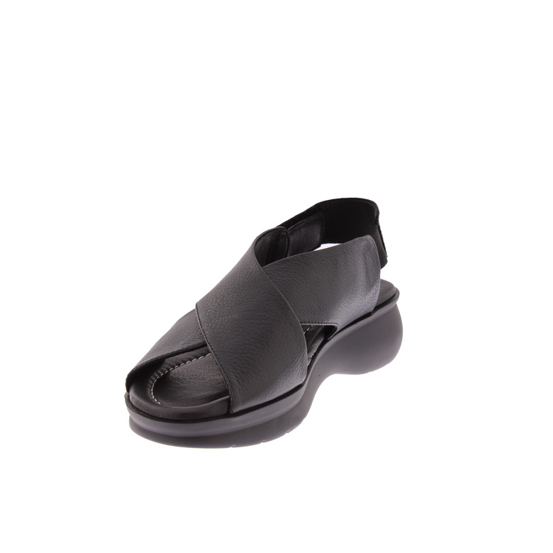 Weekend sandalen zwart 3