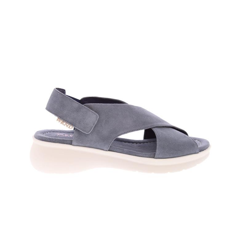 Weekend sandalen blauw 1