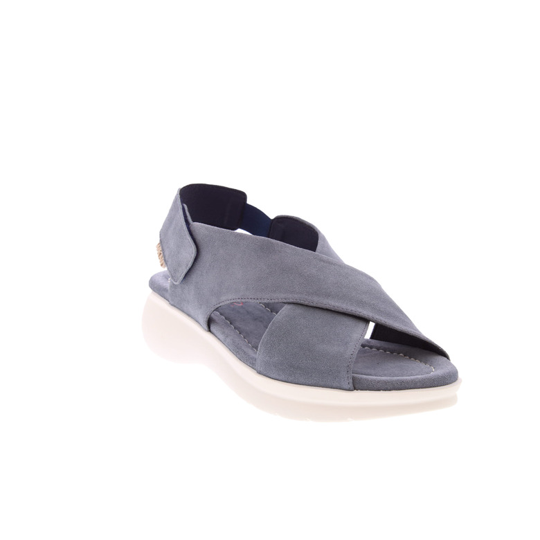 Weekend sandalen blauw 2