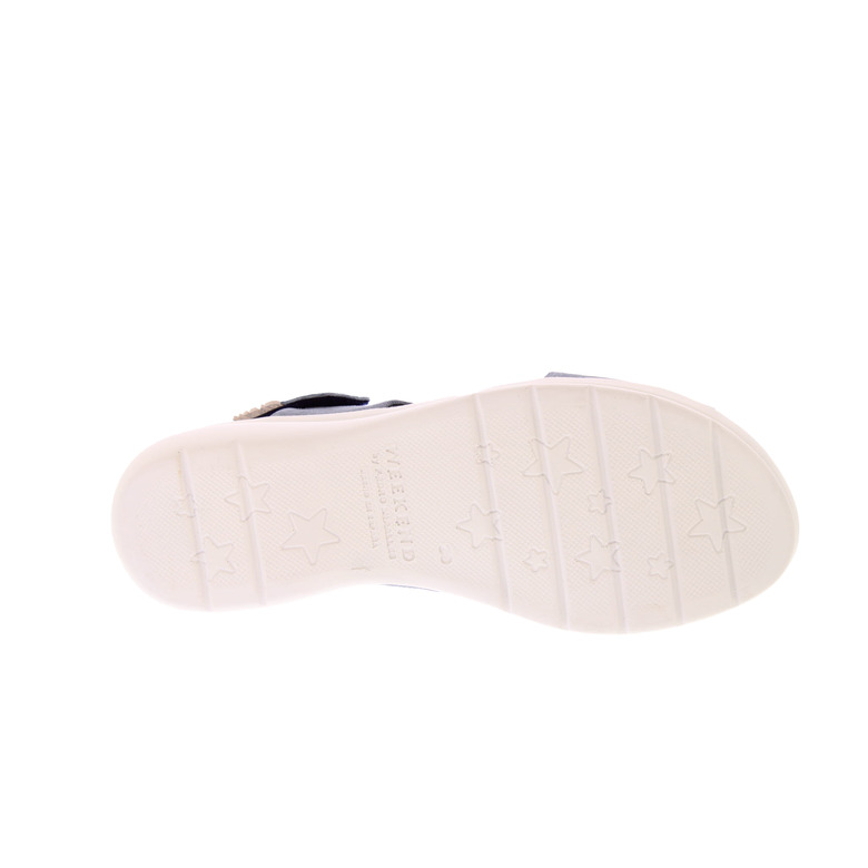 Weekend sandalen blauw 5