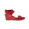 Weekend sandalen rood 1