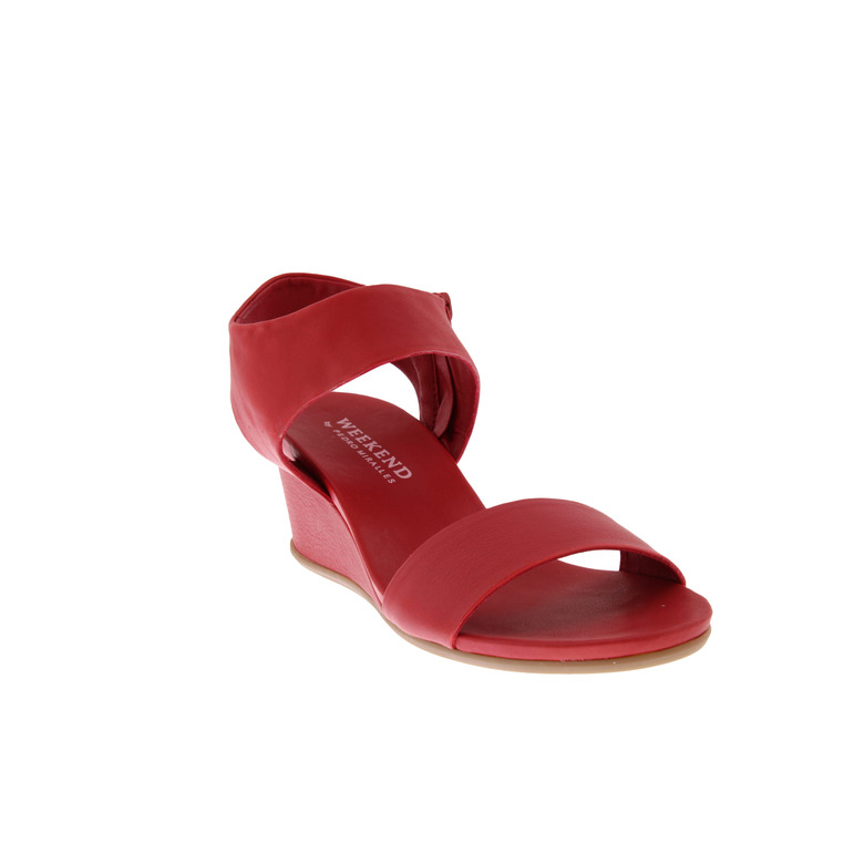 Weekend sandalen rood 2