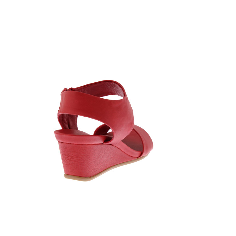 Weekend sandalen rood 4