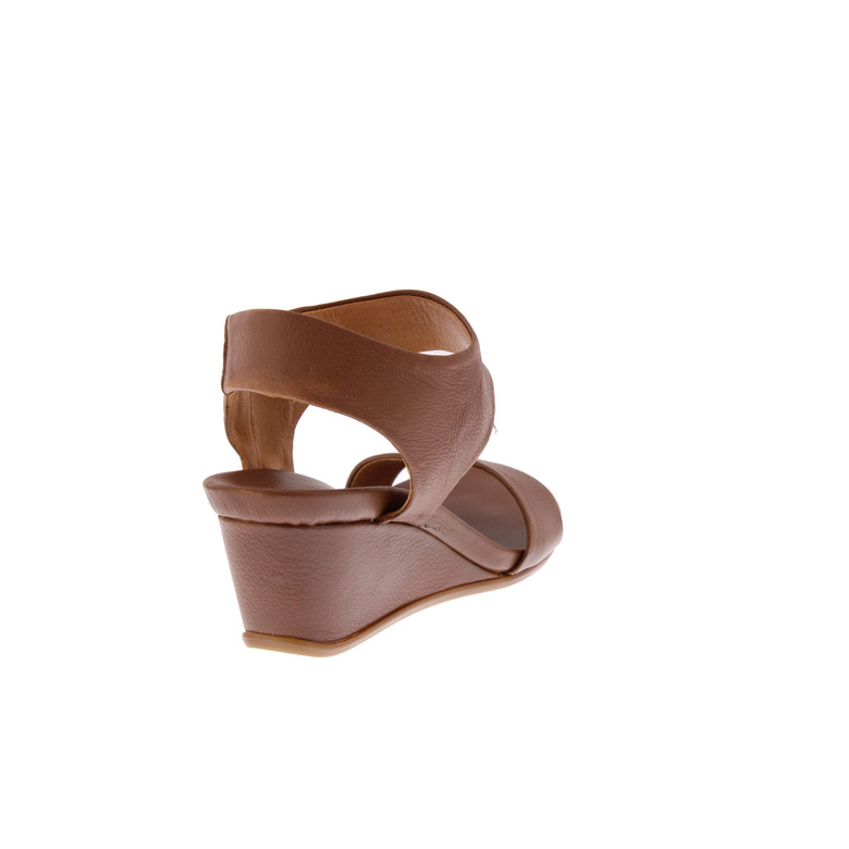 Weekend sandalen cognac 4