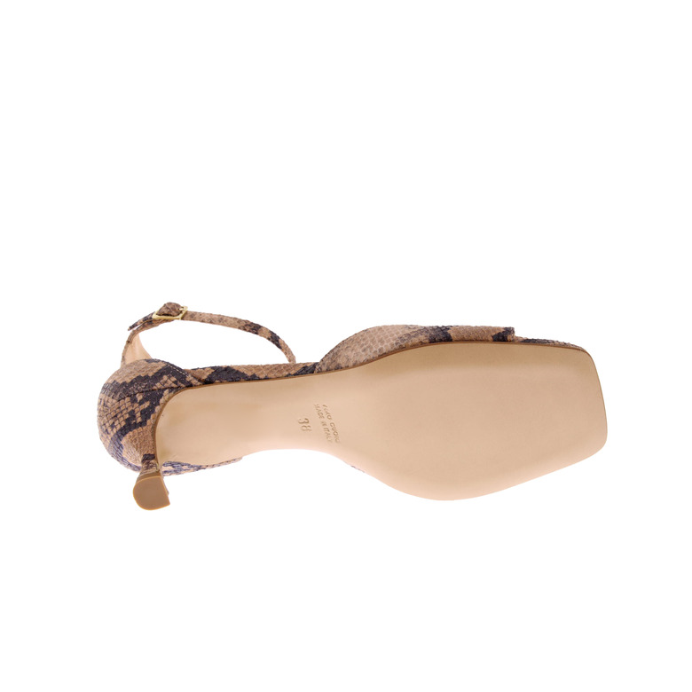 Gianmarco F. sandalen bruin 5