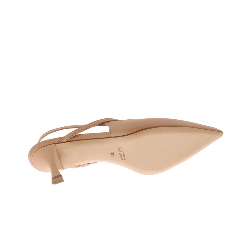 Gianmarco F. slingbacks camel 5