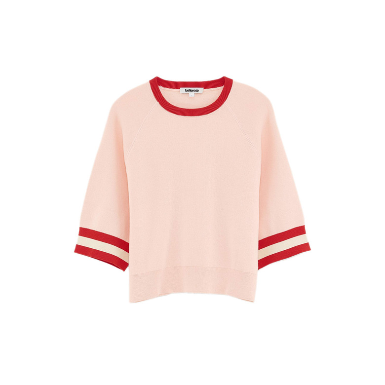 Bellerose sweater pink 1