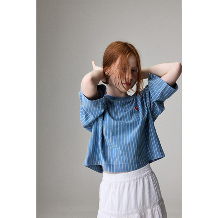 Bellerose t-shirt blauw