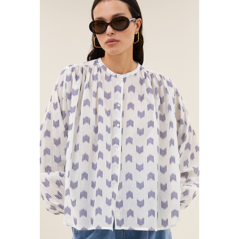 By-bar chemisier bleu 2