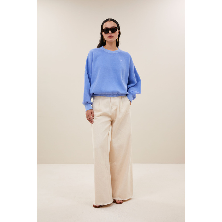 By-bar sweater bleu 2