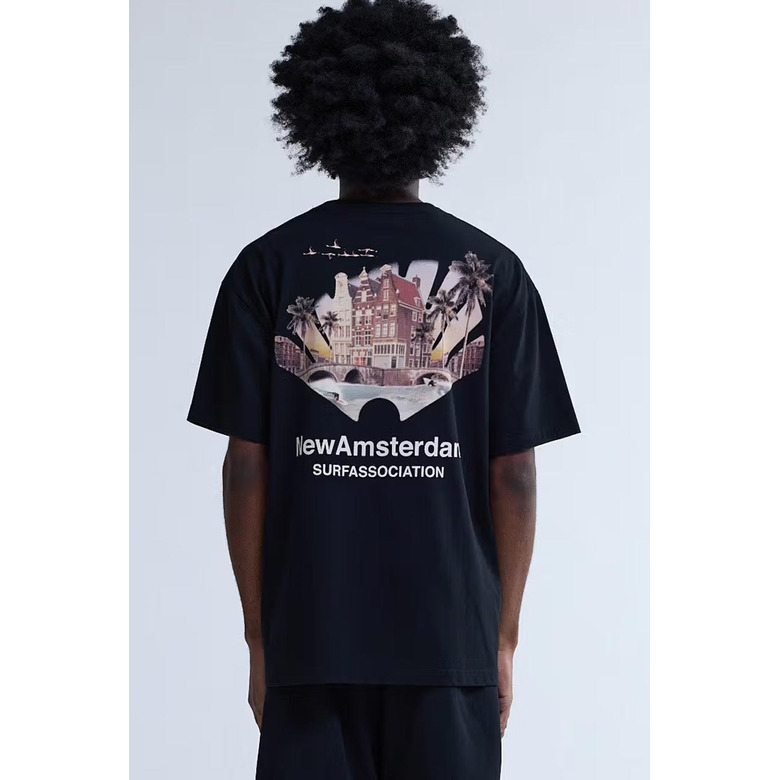 New Amsterdam Surfassociation t-shirt noir 3