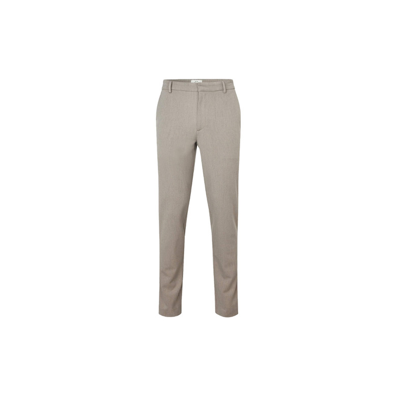 Plain trousers 34 inch lightbrown 1