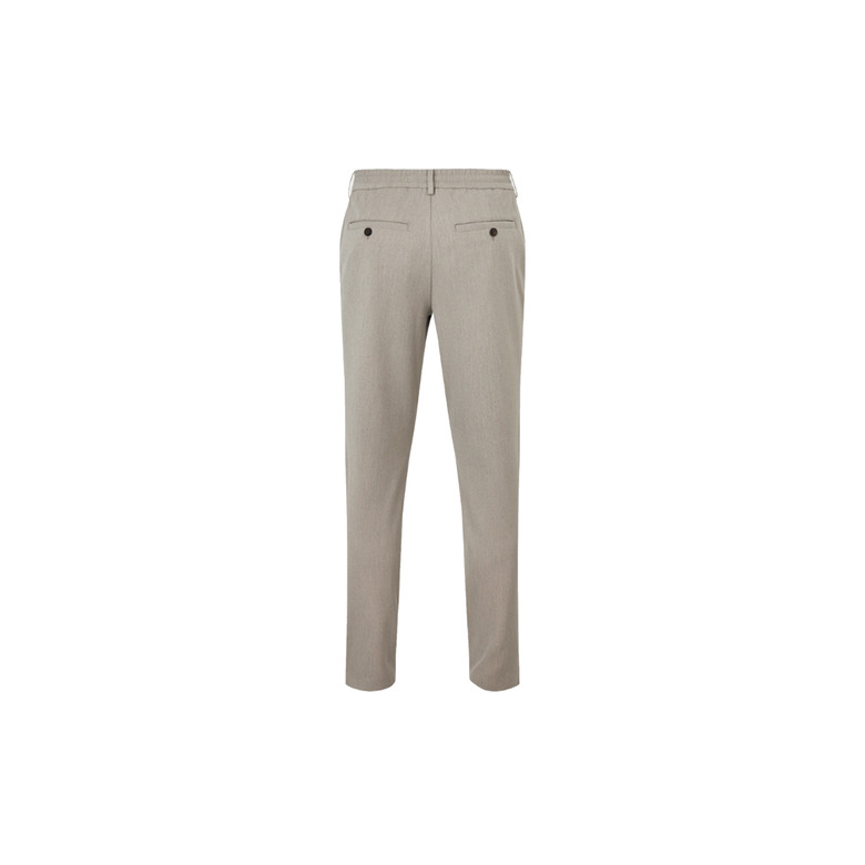 Plain trousers 34 inch lightbrown 2