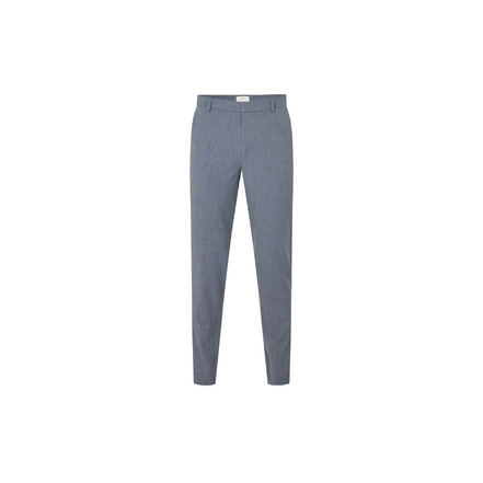 Plain trousers 34 inch blue