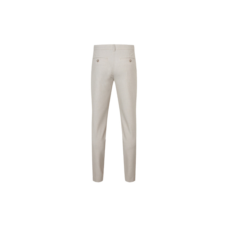 Plain trousers 34 inch lightbrown 2