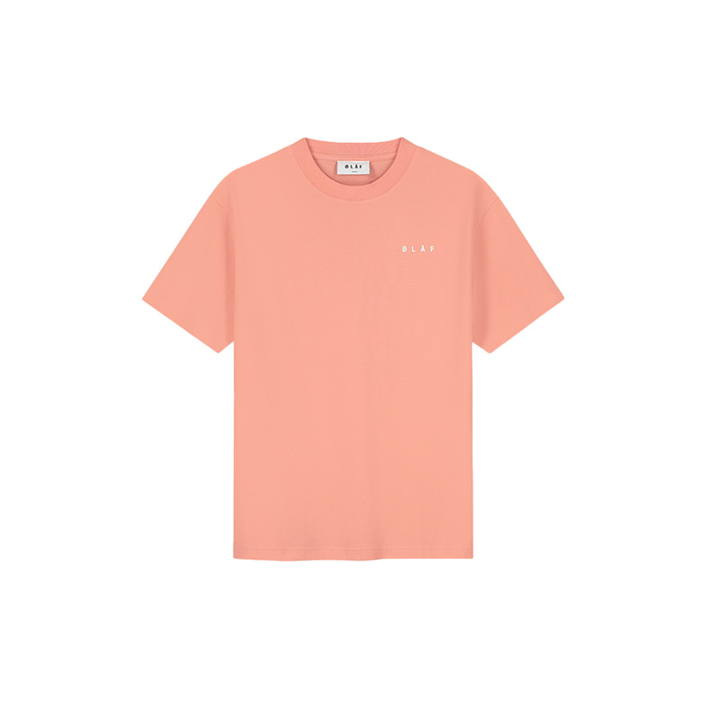 Olaf Hussein t-shirt oranje 1