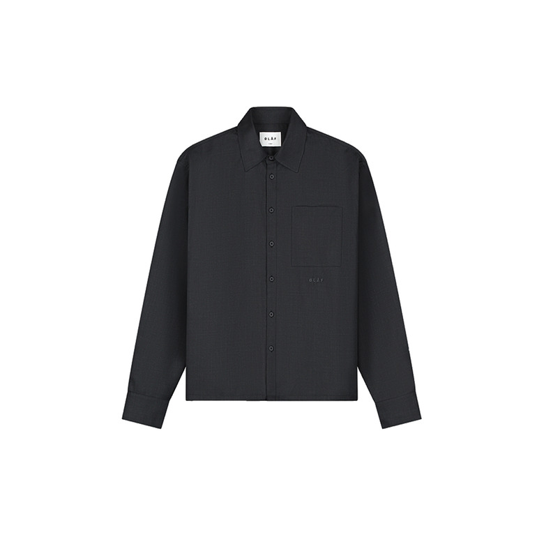 Olaf Hussein hemd groen 1