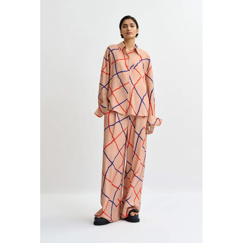 Essentiel broek multi color 2