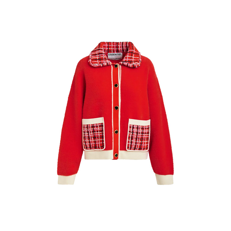 Essentiel vest rood 1