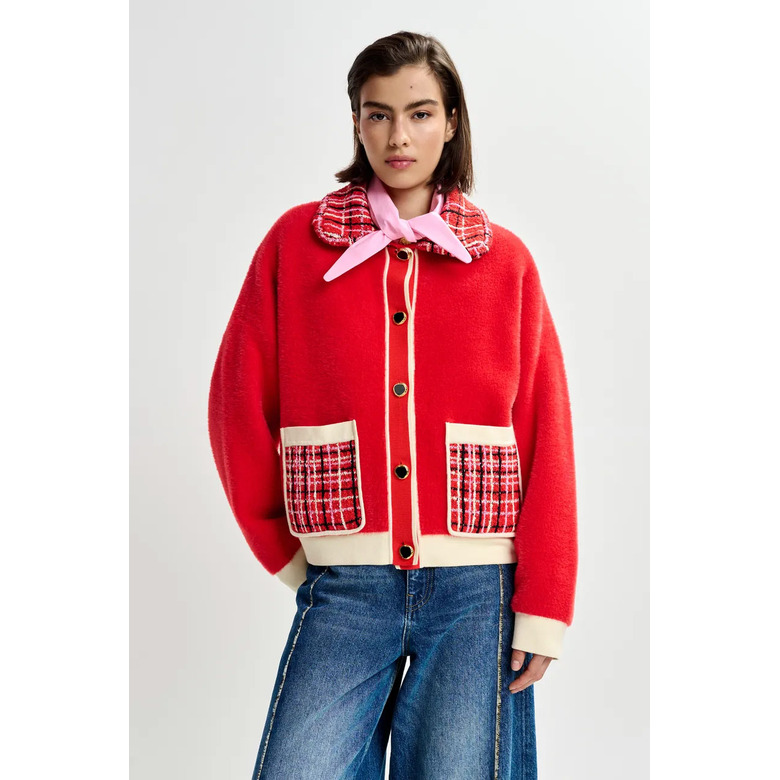 Essentiel vest rood 2