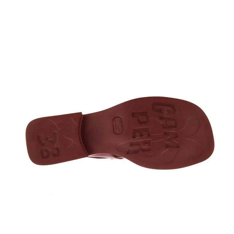 Camper sandalen bordeaux 5