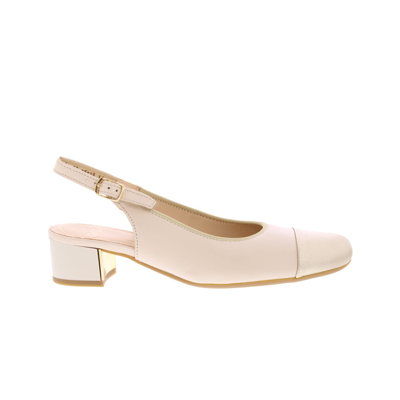 Ara slingbacks ecru 1
