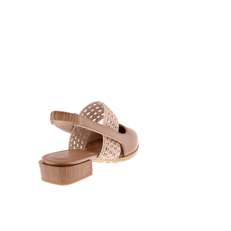 Hispanitas slingbacks camel 4