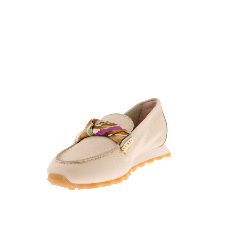 Hispanitas mokassins & halbschuhe ecru 3