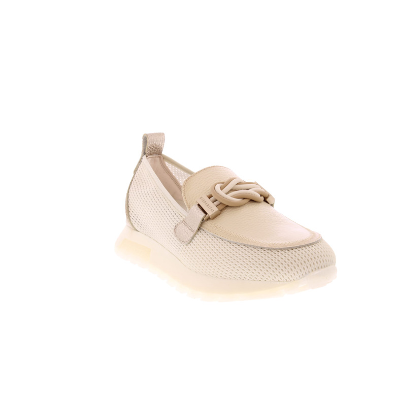 Hispanitas mokassins & halbschuhe ecru 2