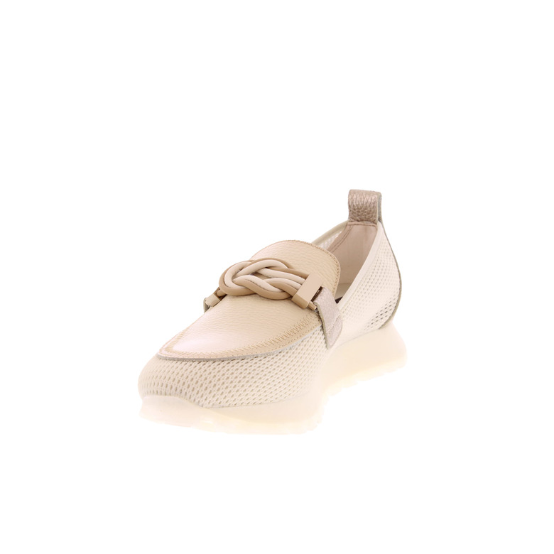 Hispanitas mokassins & halbschuhe ecru 3