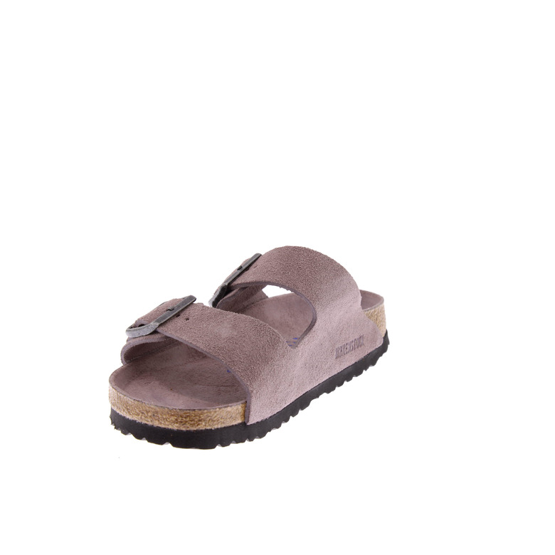 Birkenstock slippers paars 3