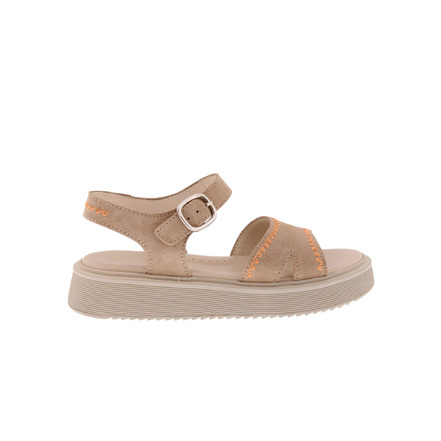 Beberlis sandalen beige