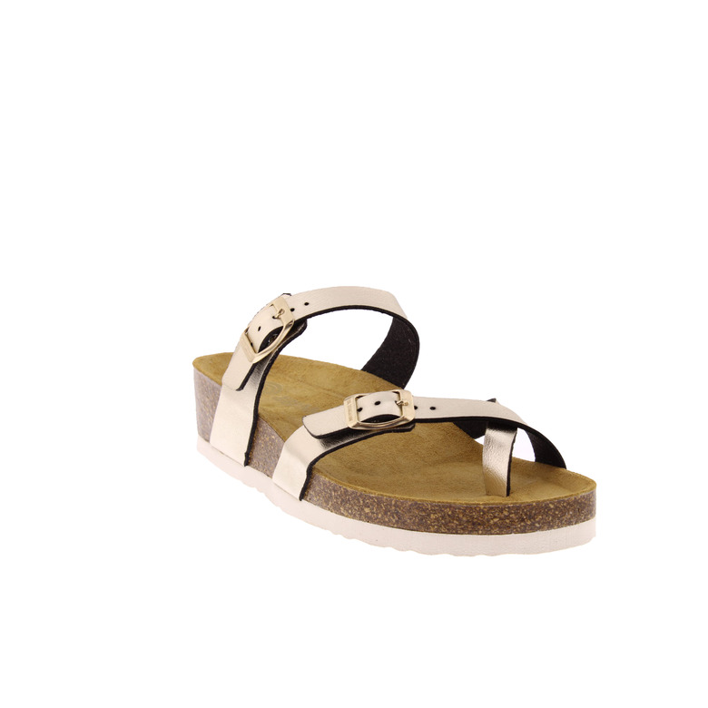 Dr. Brinkmann slippers goud 2