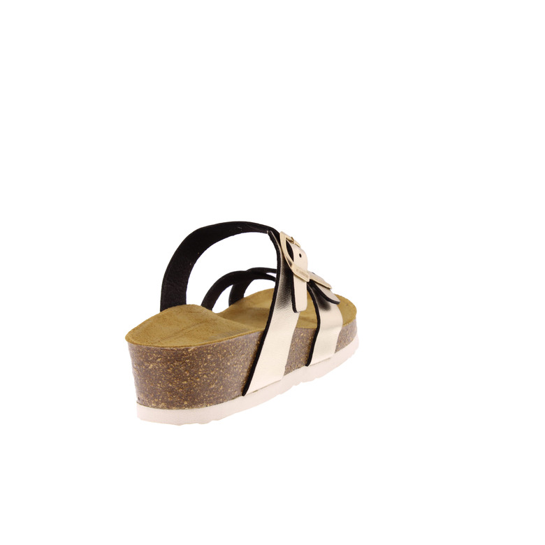Dr. Brinkmann slippers goud 4