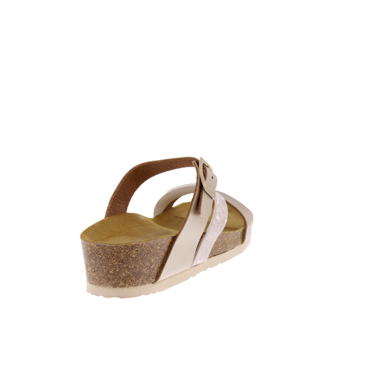 Dr. Brinkmann slippers goud 4