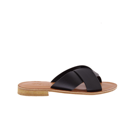 Slaye slippers zwart