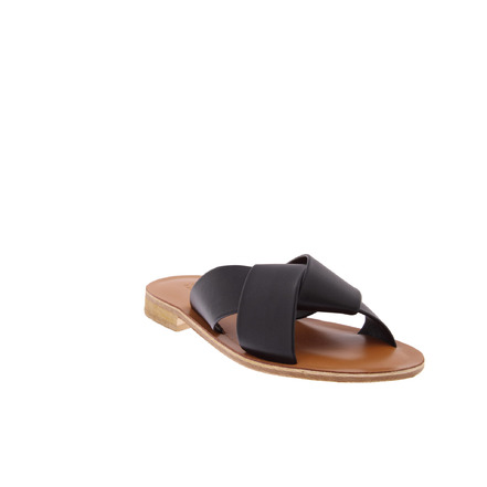 Slaye slippers zwart