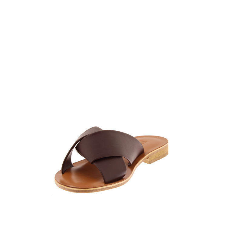 Slaye slippers bruin 3