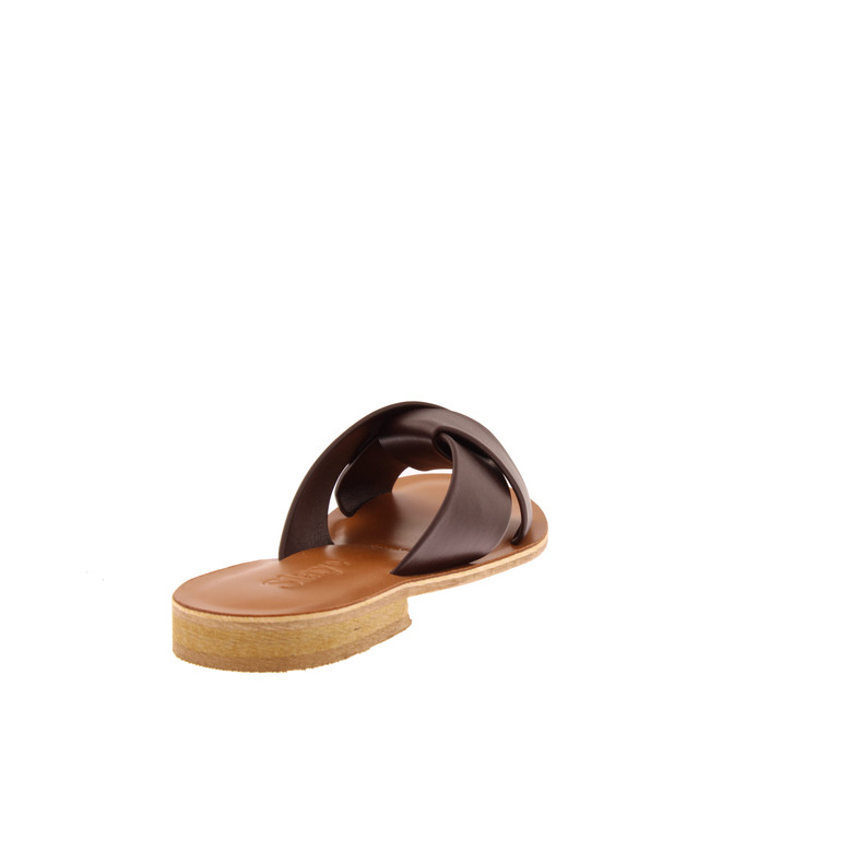 Slaye slippers bruin 4