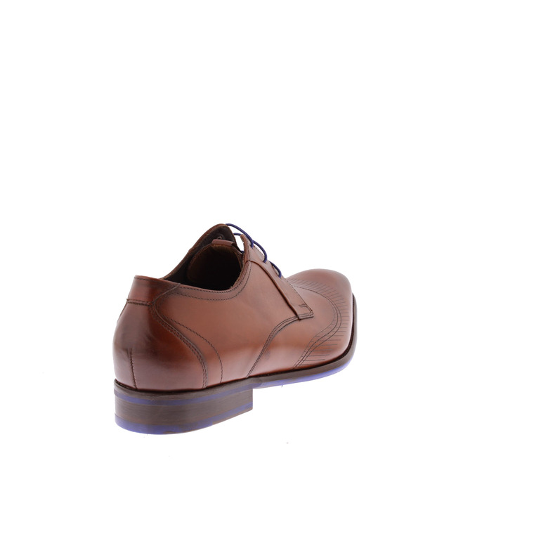Floris Van Bommel veterschoenen cognac 4