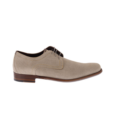 Floris Van Bommel veterschoenen taupe