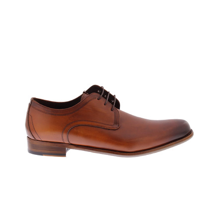 Floris Van Bommel veterschoenen cognac