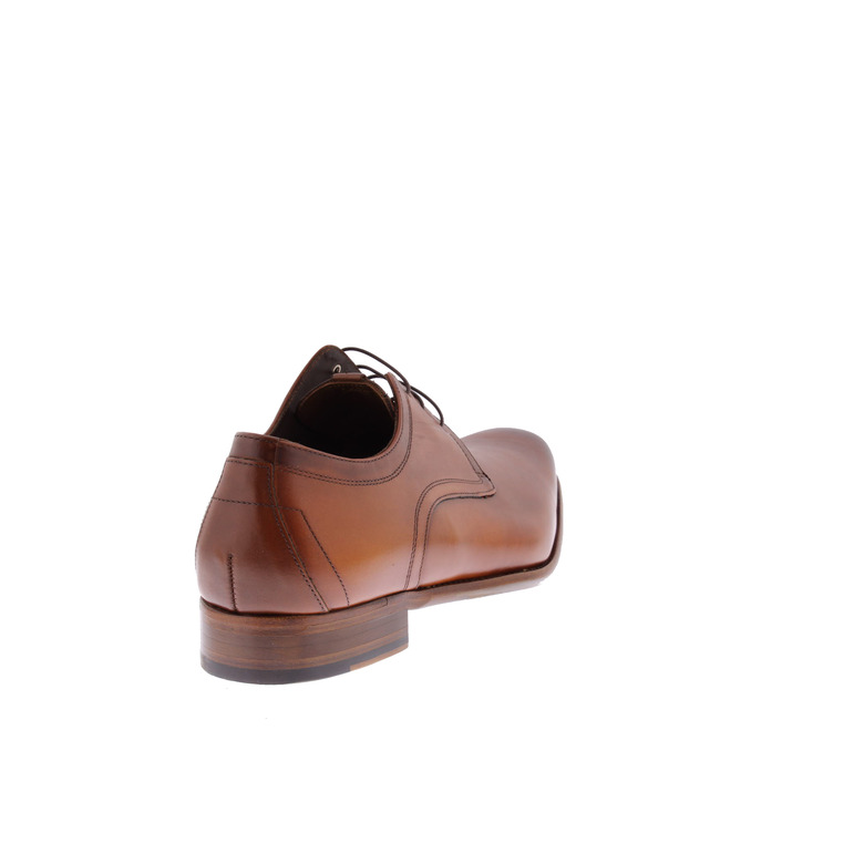 Floris Van Bommel veterschoenen cognac 4