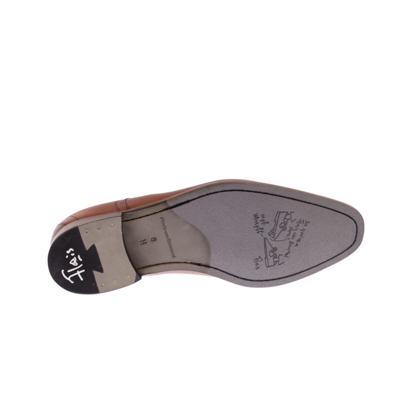 Floris Van Bommel veterschoenen cognac 5