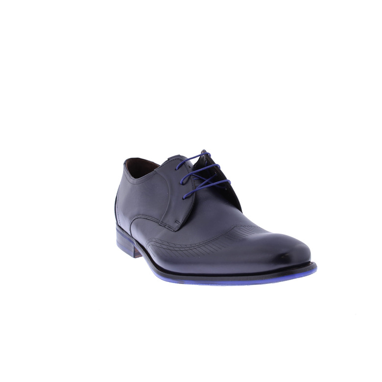Floris Van Bommel veterschoenen blauw 2