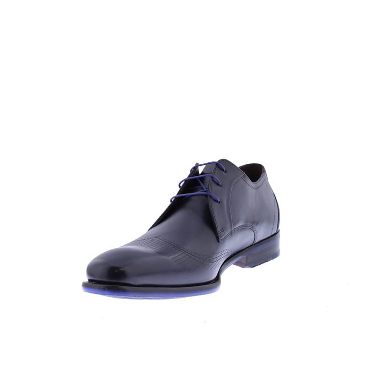 Floris Van Bommel veterschoenen blauw 3
