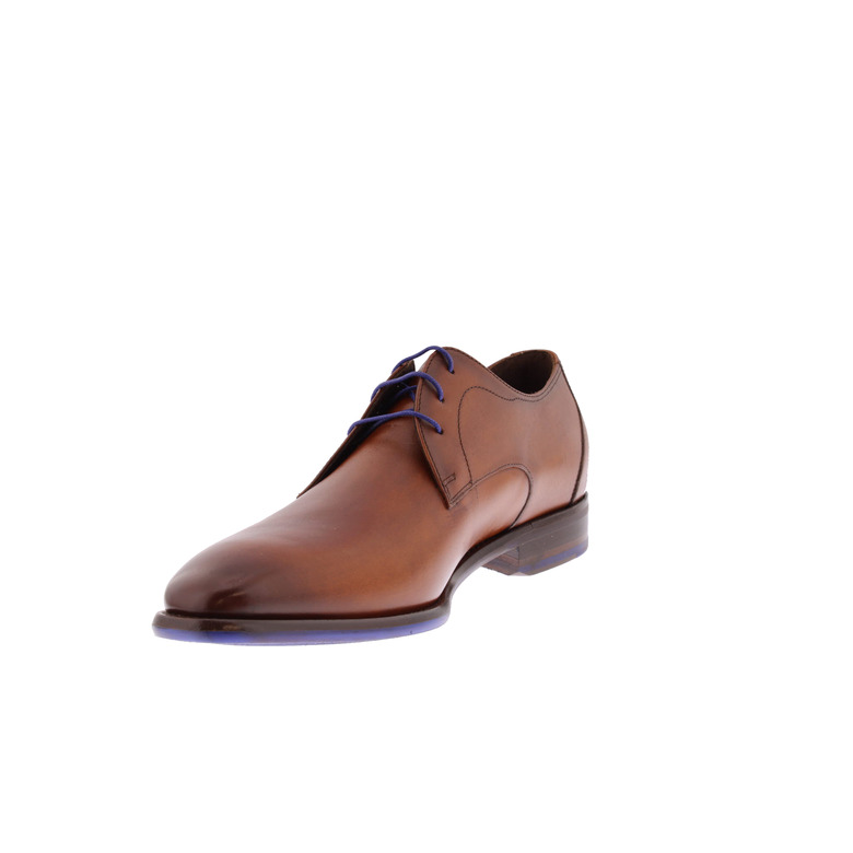 Floris Van Bommel veterschoenen cognac 3