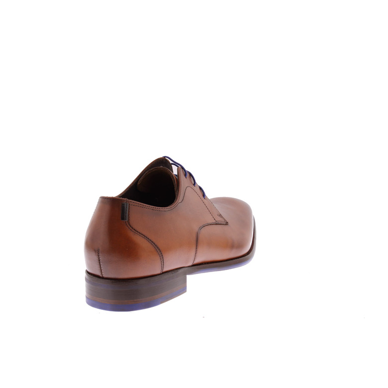Floris Van Bommel veterschoenen cognac 4