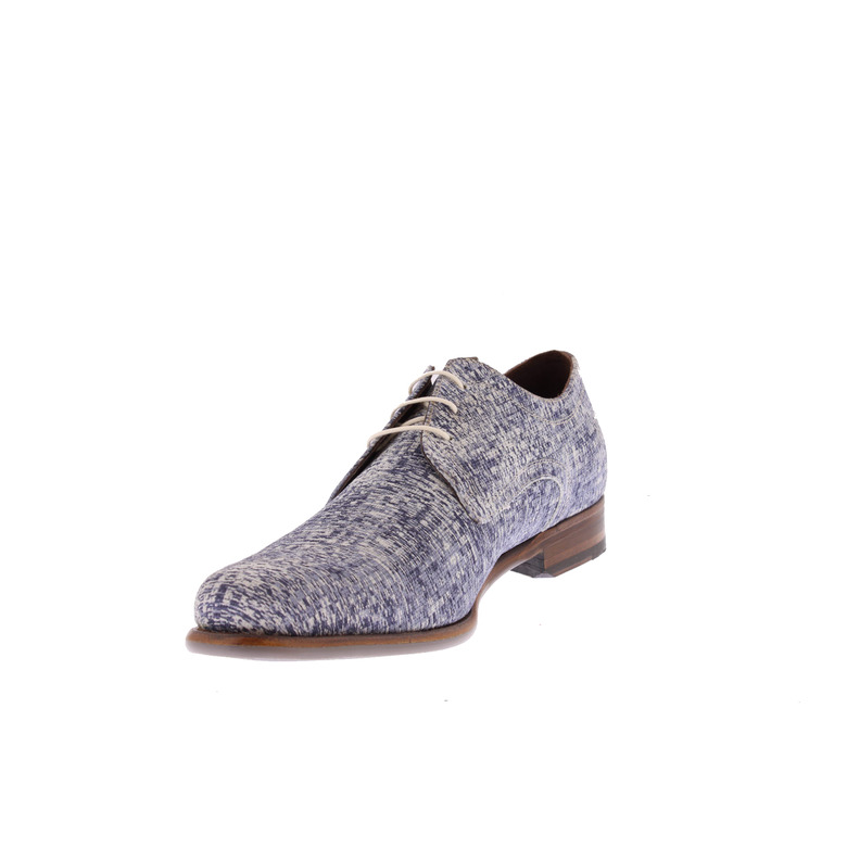 Floris Van Bommel veterschoenen blauw 3