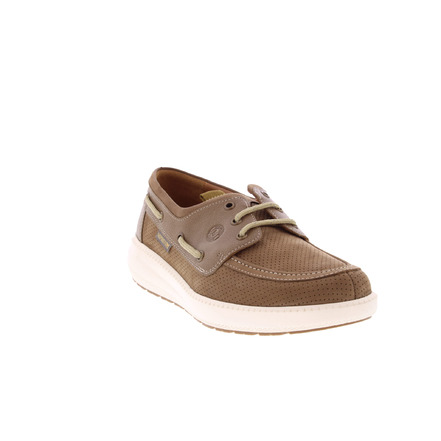 Mephisto boat shoes taupe